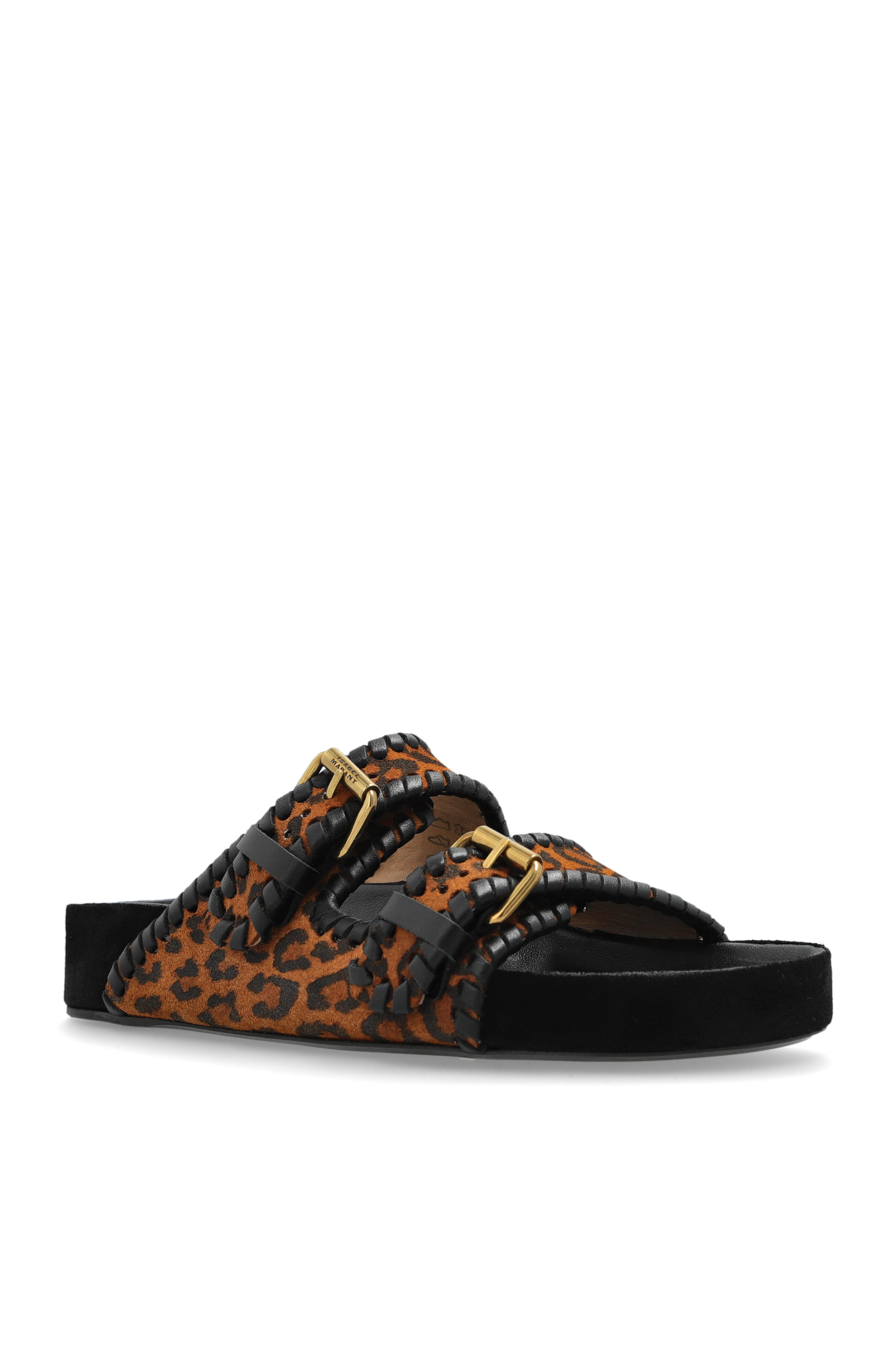 サンダル・ミュール Isabel Marant SS25 LENNYO (SD0118FA C1B04S01BK) Lennyo Sandals Woman silver | ISABEL MARANT Official online